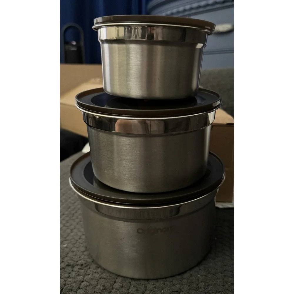 Originora Stainless Steel 3 Sizes‎ New Factory Sealed 620ml, 1200ml, 2200ml